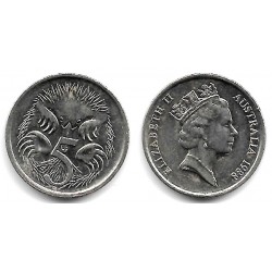 (80) Australia. 1988. 5 Cents (EBC)