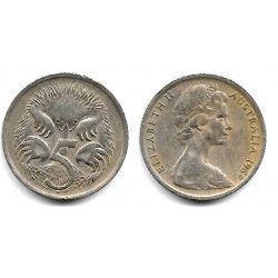 (64) Australia. 1967. 5 Cents (MBC)