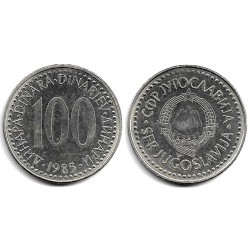 (114) Yugoslavia. 1985. 100 Dinara (EBC)