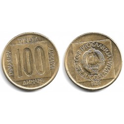 (134) Yugoslavia. 1989. 100 Dinara (SC-)