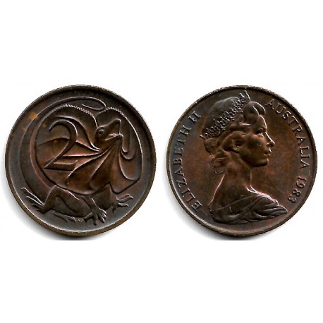 (63) Australia. 1983. 2 Cents (EBC)