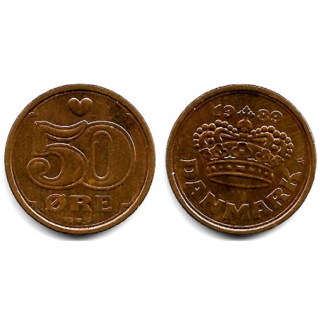 (866.1) Dinamarca. 1989. 50 Ore (MBC+)