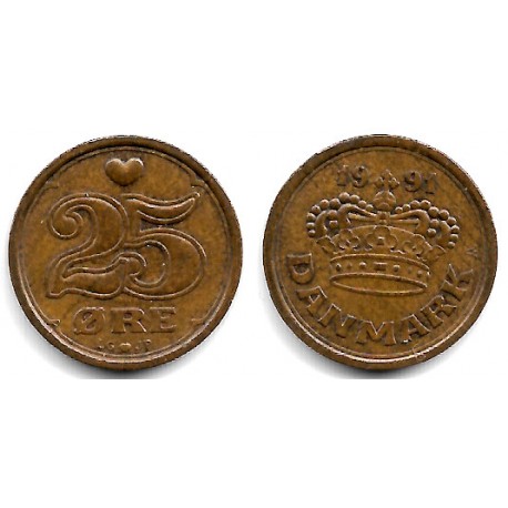 (868.1) Dinamarca. 1991. 25 Ore (MBC)