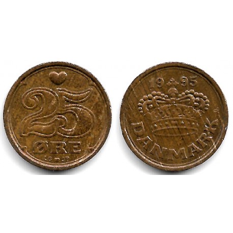 (868.1) Dinamarca. 1995. 25 Ore (MBC)
