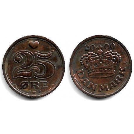 (868.1) Dinamarca. 2000. 25 Ore (MBC)