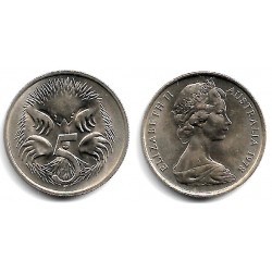(64) Australia. 1978. 5 Cents (EBC)