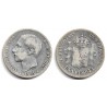 Alfonso XIII. 1883*(---83). 1 Peseta (BC) (Plata) Ceca de Madrid MS-M