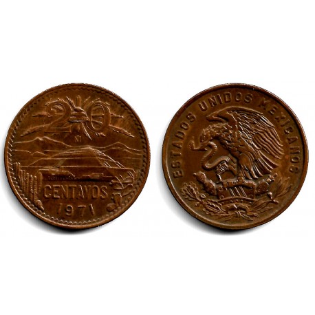 (440) Estados Unidos Mexicanos. 1971. 20 Centavos (SC)