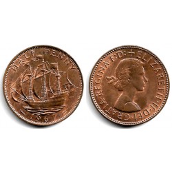(896) Gran Bretaña. 1967. Half Penny (EBC)