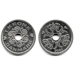 (873.2) Dinamarca. 2003. 1 Krone (EBC+)