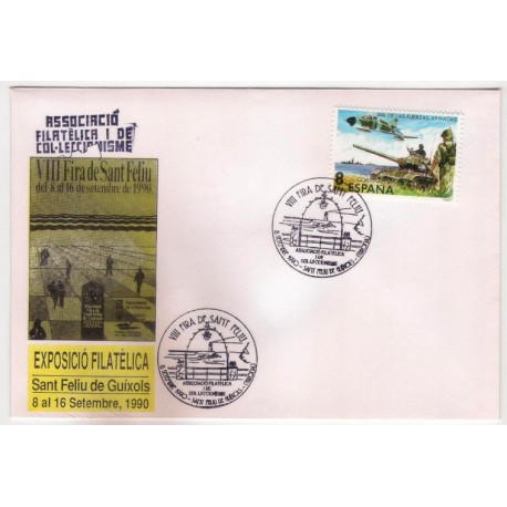 Sobre Primer Día. España. 1990. San Feliu de Guíxols. VIII Fira de San Feliu (Nuevo)
