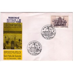 Sobre Primer Día. España. 1990. San Feliu de Guíxols. VIII Fira de San Feliu (Nuevo)