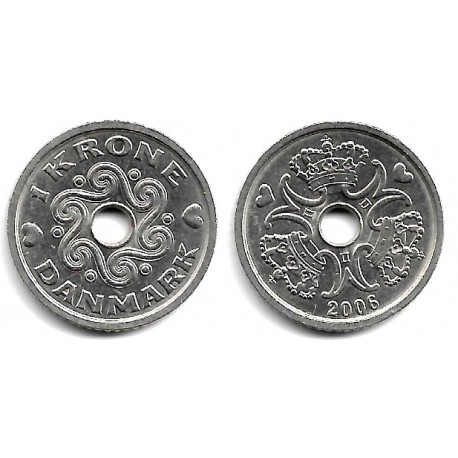 (873.2) Dinamarca. 2006. 1 Krone (EBC)