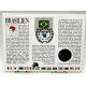 Brasil. 1985. Sobre Conmemorativo con Sello y Moneda (Nuevo)