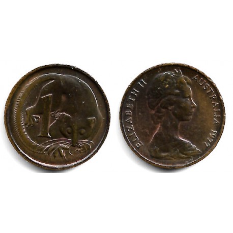(62) Australia. 1977. 1 Cent (EBC)