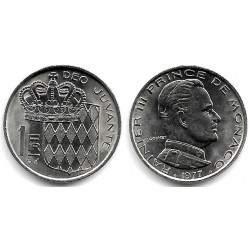 (140) Mónaco. 1977. 1 Franc (SC)
