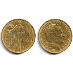(142) Mónaco. 1978. 10 Centimes (MBC)