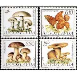 Yugoslavia. 1983. Serie de 4 Valores (Nuevo) Setas
