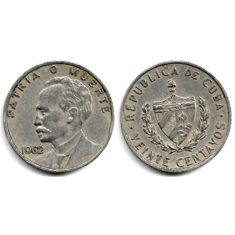 (31) Cuba. 1962. 20 Centavos (MBC-)