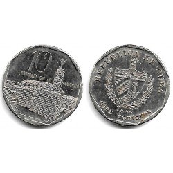 (576.1) Cuba. 1996. 10 Centavos (MBC)