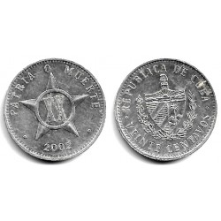 (35.2) Cuba. 2002. 20 Centavos (EBC-)