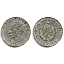 (31) Cuba. 1968. 20 Centavos (MBC-)