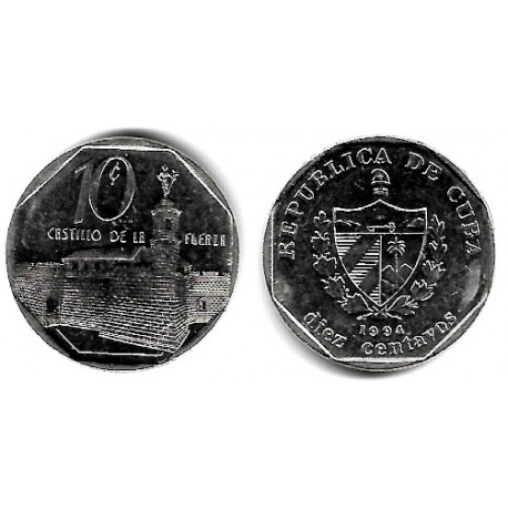 (576.1) Cuba. 1994. 10 Centavos (EBC)