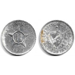 (104.2) Cuba. 1984. 2 Centavos (MBC)