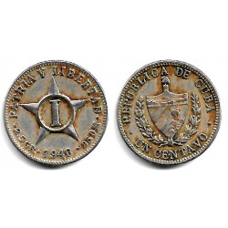 (9.2) Cuba. 1946. 1 Centavo (MBC)