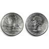(321) Estados Unidos de América. 2000(P). Quarter Dollar (EBC) Vermont