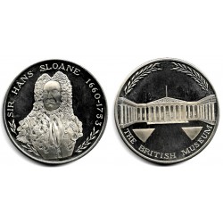 Medalla. The British Museum. Sir Hans Sloane (EBC+)