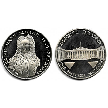 Medalla. The British Museum. Sir Hans Sloane (EBC+)