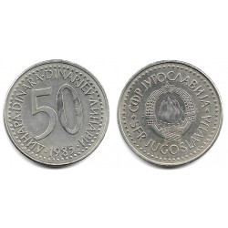 (113) Yugoslavia. 1985. 50 Dinara (EBC)