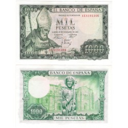 Estado Español. 1965. 1000 Pesetas (EBC) Serie 1E