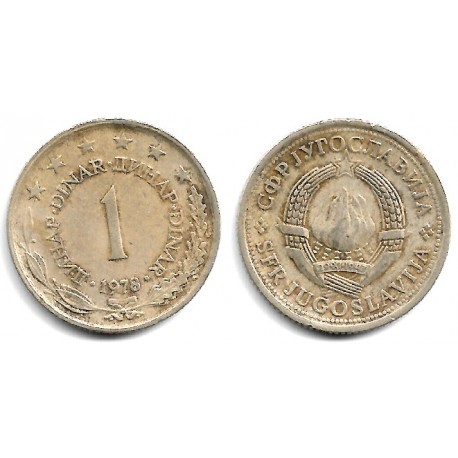(59) Yugoslavia. 1978. 1 Dinar (MBC)