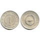 (59) Yugoslavia. 1974. 1 Dinar (EBC)