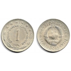 (59) Yugoslavia. 1974. 1 Dinar (EBC)