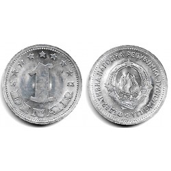 (30) Yugoslavia. 1953. 1 Dinar (EBC+)