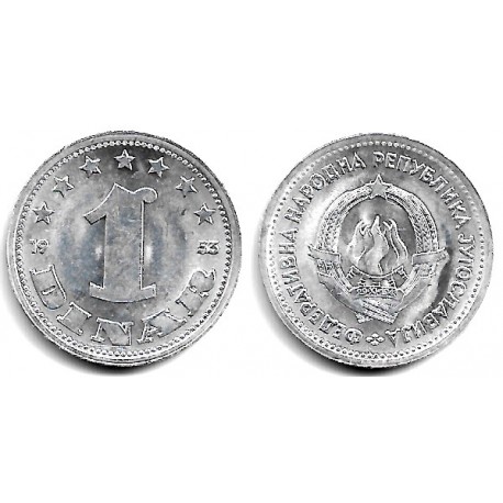 (30) Yugoslavia. 1953. 1 Dinar (EBC+)