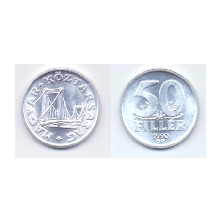(574) Hungria. 1990. 50 Filler (SC)