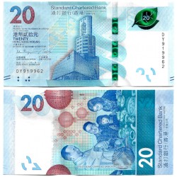(W302) Hong Kong. 2023. 20 Dollars (SC)
