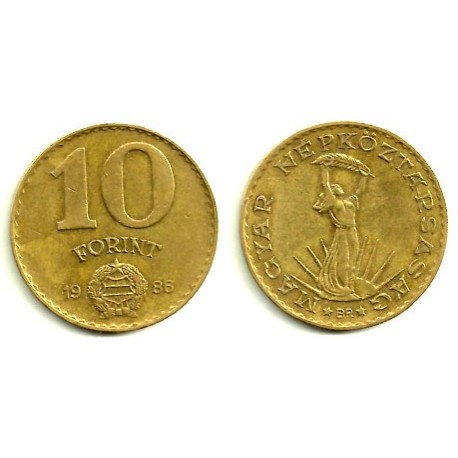Hungria. 1986. 10 Forin (MBC)