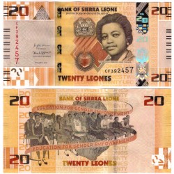 (W38) Sierra Leona. 2022. 20 Leones (SC)