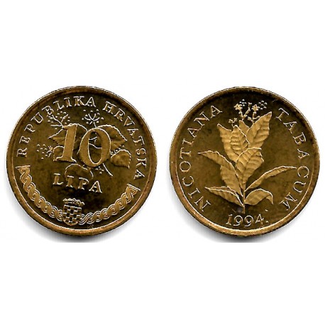 (16) Croacia. 1994. 10 Lipa (EBC+)