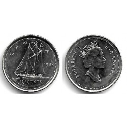 (183) Canadá. 1996. 10 Cents (SC)