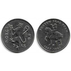 Noruega. 1997. 5 Kroner (SC)