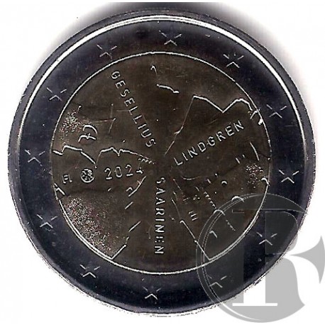 Finlandia. 2024. 2 Euro (SC) Arquitectura Finlandesa