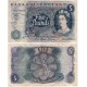 (375b) Gran Bretaña. 1963-71. 5 Pounds (MBC-) Leves roturas en margen inferior