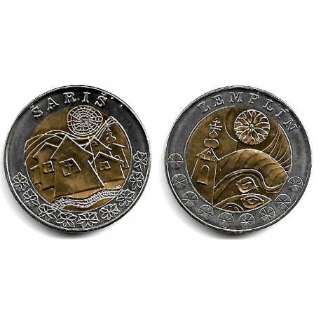 Eslovaquia. Medalla Bimetálica. Zemplin - Saris (SC)