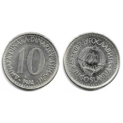 (89) Yugoslavia. 1984. 10 Dinara (EBC)